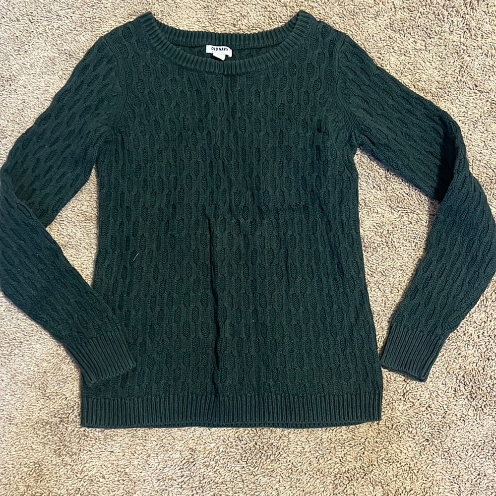 Green sweater